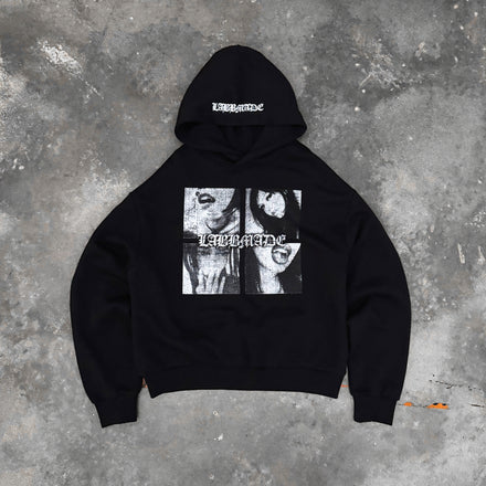 SYSTEM HOODIE BLACK