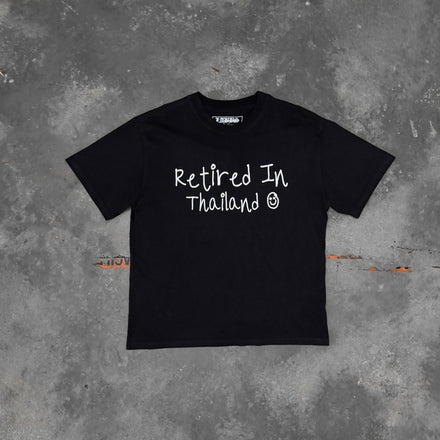RETIRED TEE FADED BLACK