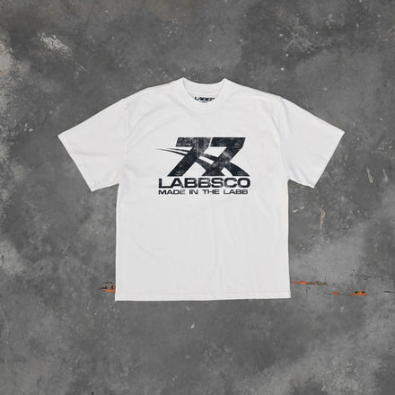 LABBSCO TEE FADED WHITE